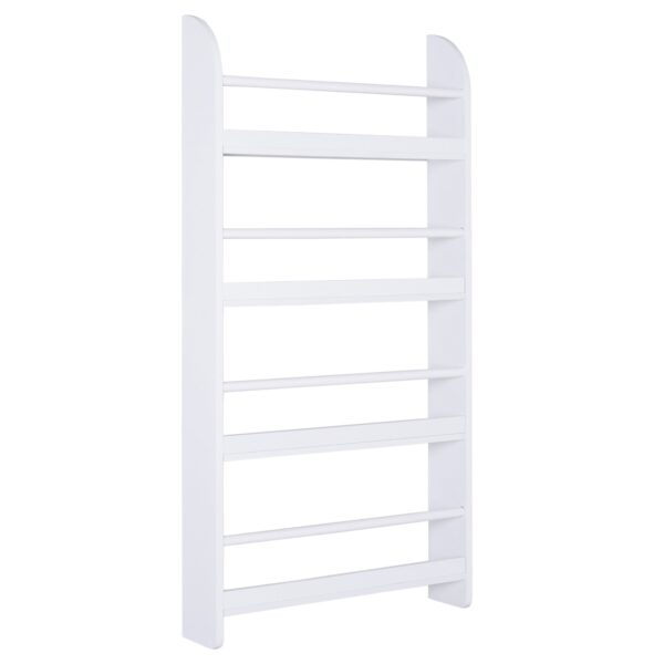 EasyComfort wandboekenkast 4 planken wit 59 x 12 x 113 cm 30 kg