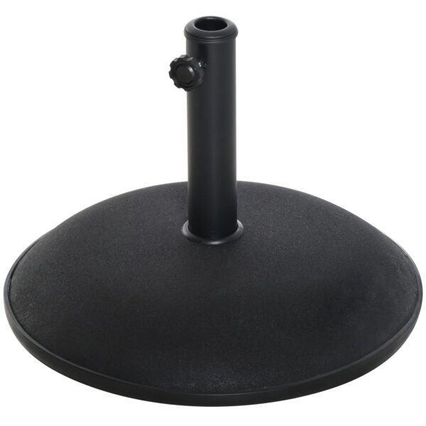EasyComfort Parasolvoet van beton voor Ø35/Ø38/Ø48 mm paal, zwart Ø50 x 37 cm