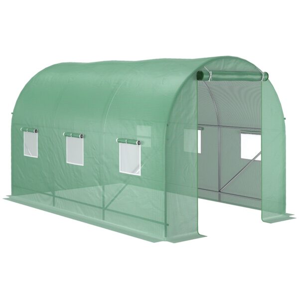 EasyComfort tuinserre 3.5 x 2 x 2 m met gebogen dak