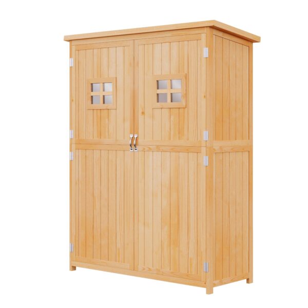 EasyComfort Tuinhuisje met dubbele deur 127.5x50x164cm