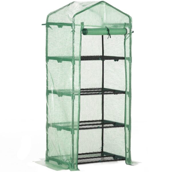 EasyComfort Verticale kweekkas 4-planken 70x50x160 cm
