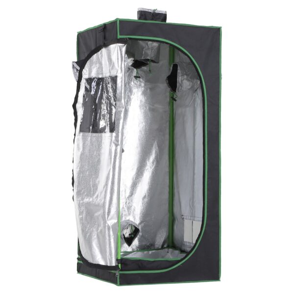 EasyComfort Hydroponische kweektent 60x60x140 cm - Mylar & Oxford 600D