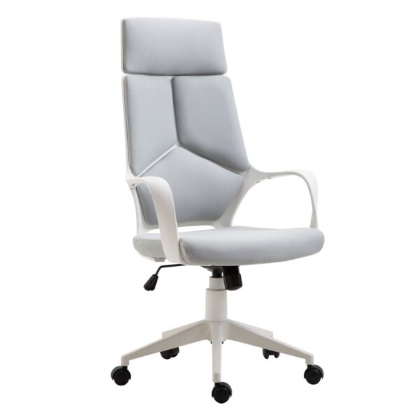 EasyComfort bureaustoel met kantelfunctie 63x63x117-127 cm grijs