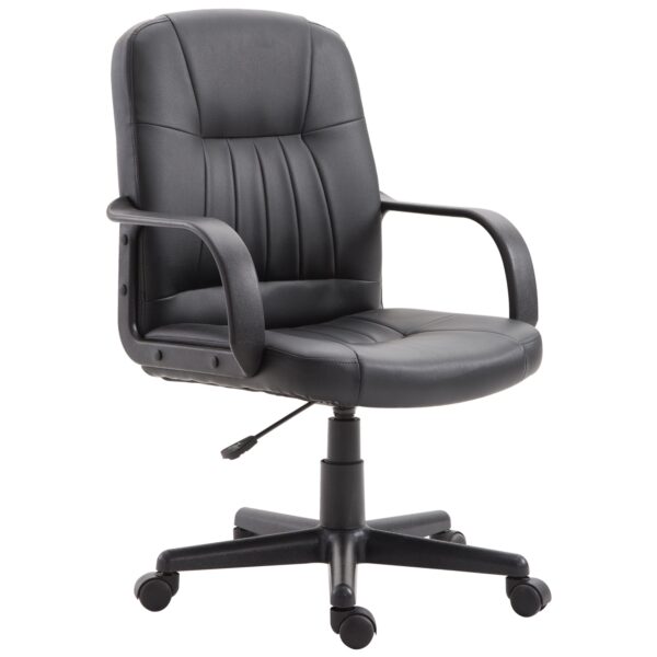 EasyComfort ergonomische bureaustoel zwart 60×60×90-99 cm