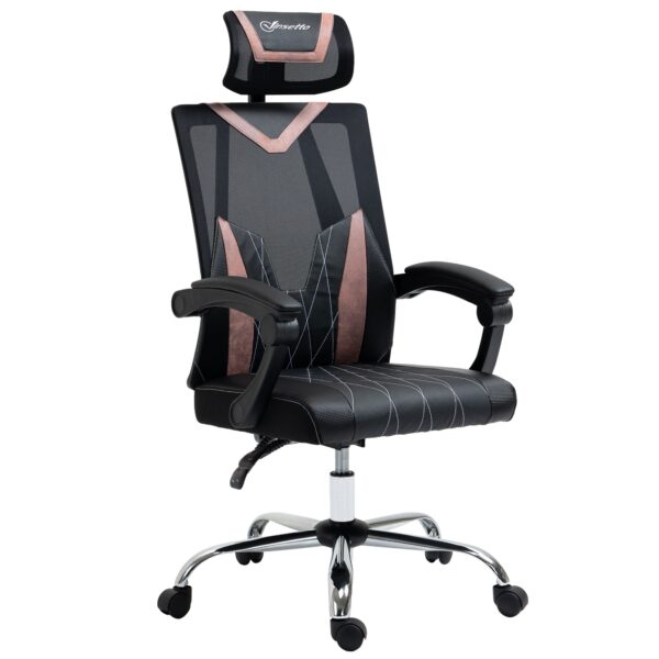 EasyComfort ergonomische bureaustoel 130° kantelbaar met lenden- en neksteun