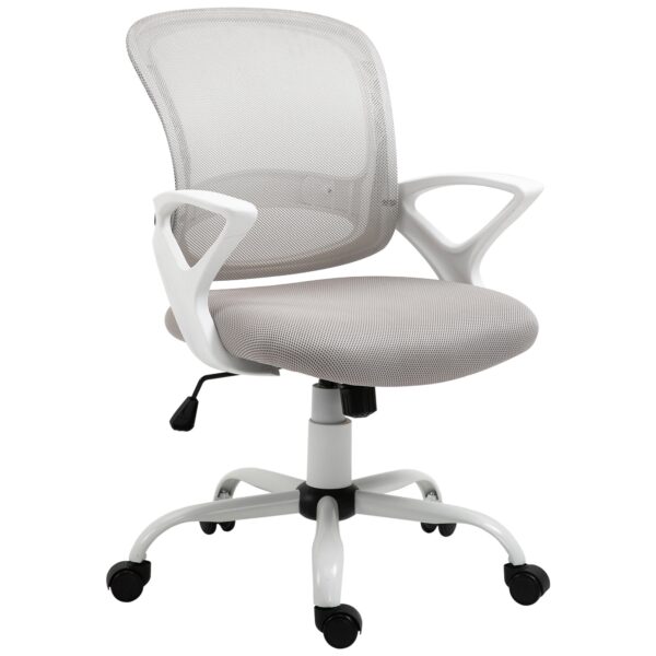 EasyComfort ergonomische bureaustoel grijs met gaslift