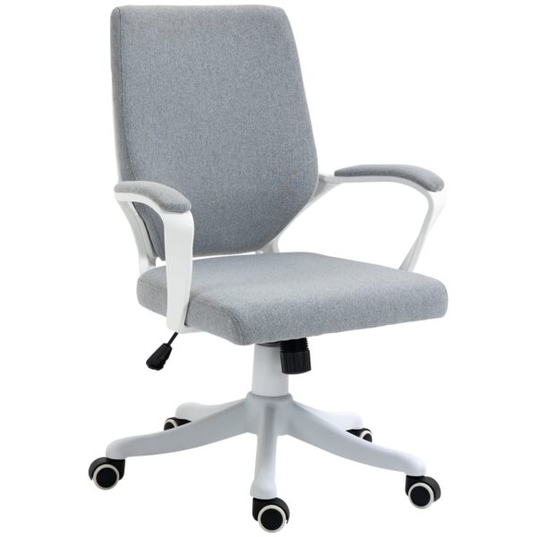 EasyComfort ergonomische bureaustoel grijs/wit