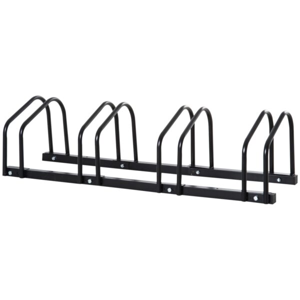 EasyComfort fietsenrek voor 4 fietsen, staal 110x33x27 cm