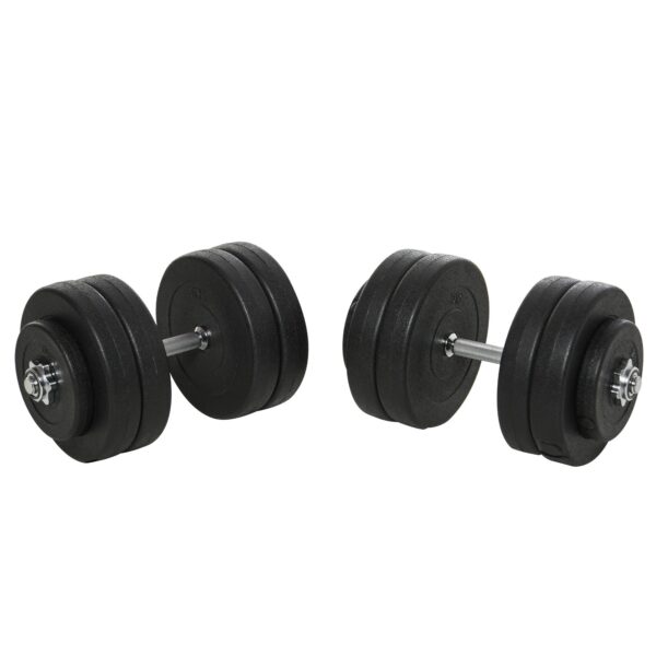 EasyComfort verstelbare halterset 50 kg (8x5kg, 4x1.5kg) Ø25 mm