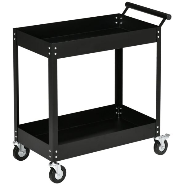 EasyComfort DURHAND Gereedschapskar 2-planken 150 kg 84.5x38x84cm