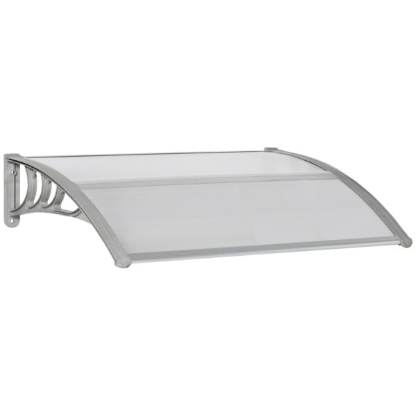 EASYCOMFORT Anti-UV polycarbonaat luifel 100x80 cm