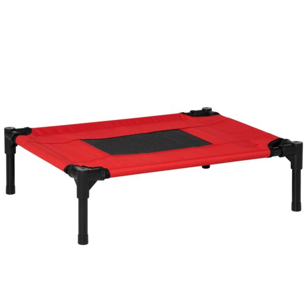 EasyComfort Breathable hondenbed – tot 11,3 kg – binnen & buiten – rood