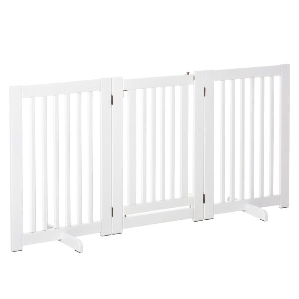 EASYCOMFORT 3-panel inklapbaar hondenhek 155x76 cm