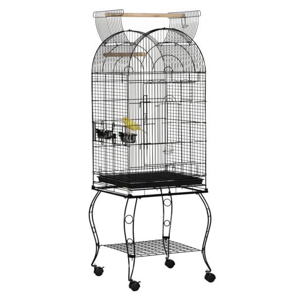 EasyComfort Vogelkooi met wielen 51x51x153 cm