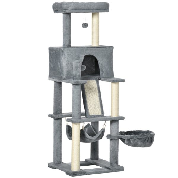EASYCOMFORT Krabpaal voor katten 48x48x140 cm
