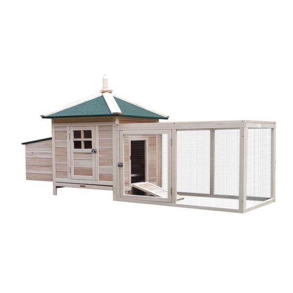 EasyComfort Houten prefab kippenhok 196x76x97 cm