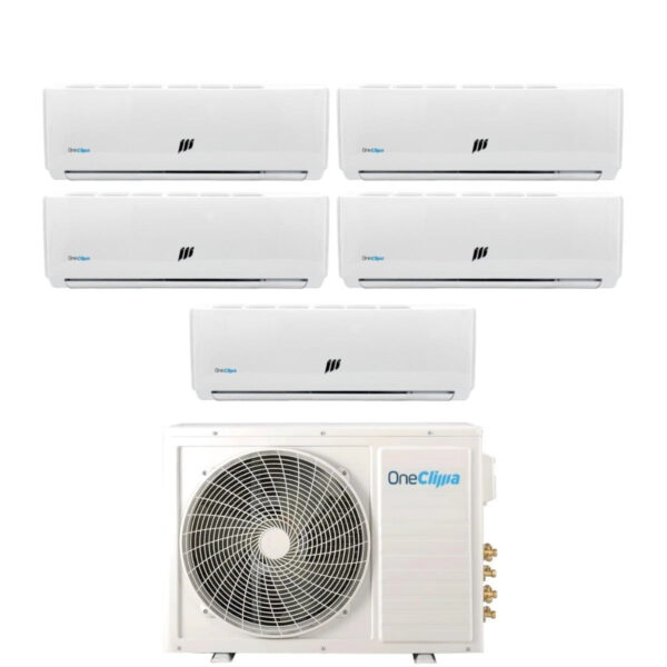 OneClima PRO penta-split airconditioner 9+9+12+12+12 R-32