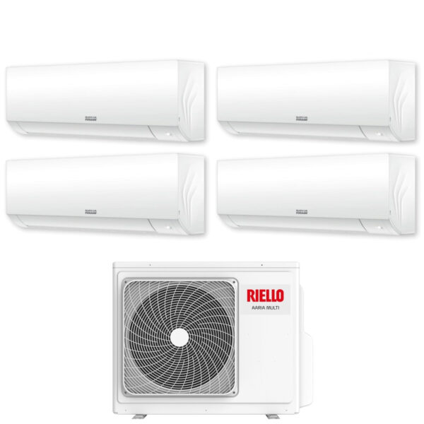 Riello AARIA Multi 485 P quad-split airconditioner 9+9+9+12