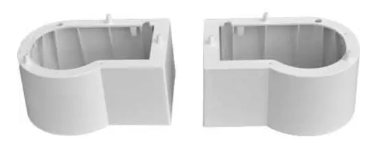 Ferroli FCPW steunvoeten voor Jolly Top ventilconvector