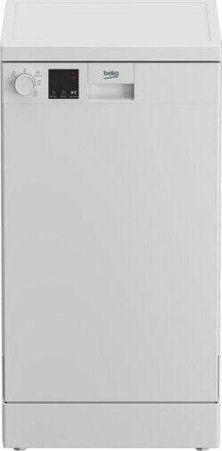 Beko DVS05024W Vaatwasser vrijstaand Slim 45 cm — 10 couverts — wit