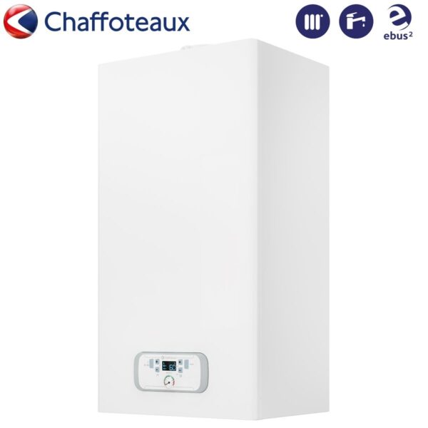 Chaffoteaux Inoa S 24 condenserende cv-ketel aardgas/LPG met rookgasafvoerkit
