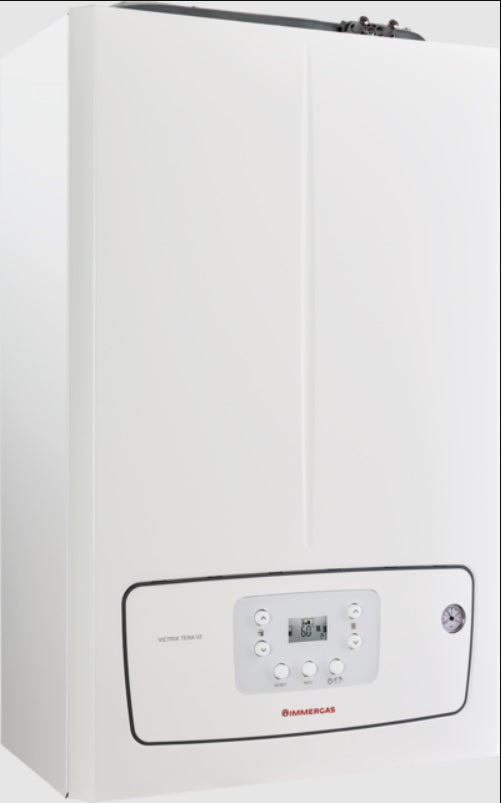 Immergas Victrix Tera 28 V2 cv-ketel 28 kW met rookgasafvoerkit