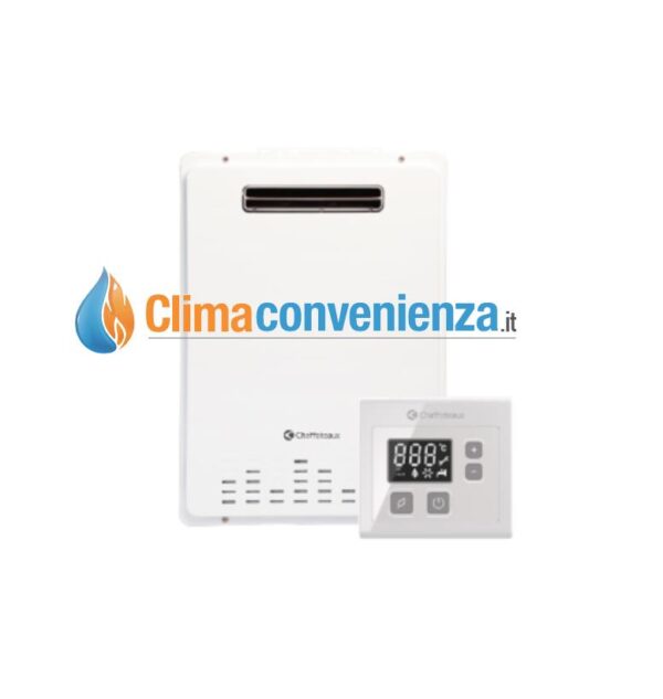 Chaffoteaux Avenir Plus LNX Outdoor LPG waterverwarmer 16.0 l/min