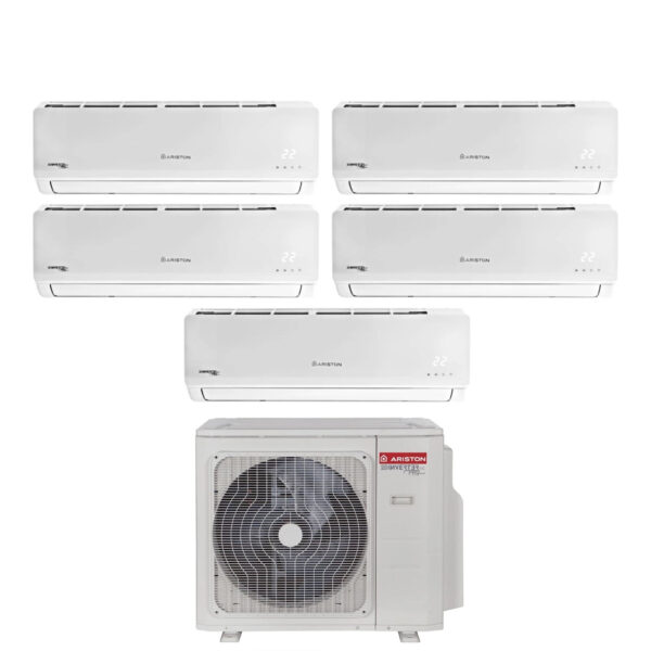 Ariston PRIOS R32 penta-split airconditioner 5x 9000 BTU met PENTA 121 XD0C-O