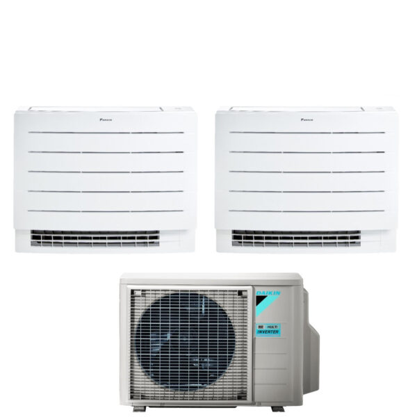 Daikin Perfera FVXM-A multisplit 2-weg vloer airconditioner 9000+9000 met 2MXM40A R-32