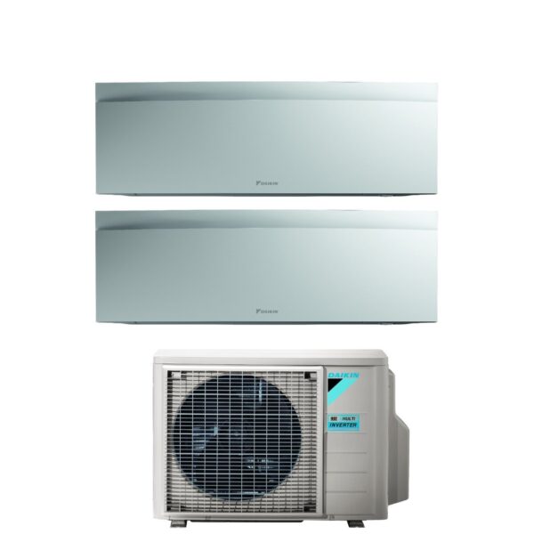 Daikin Emura White III dual-split airconditioner 15+15 (2MXM50A) R-32 Wi‑Fi