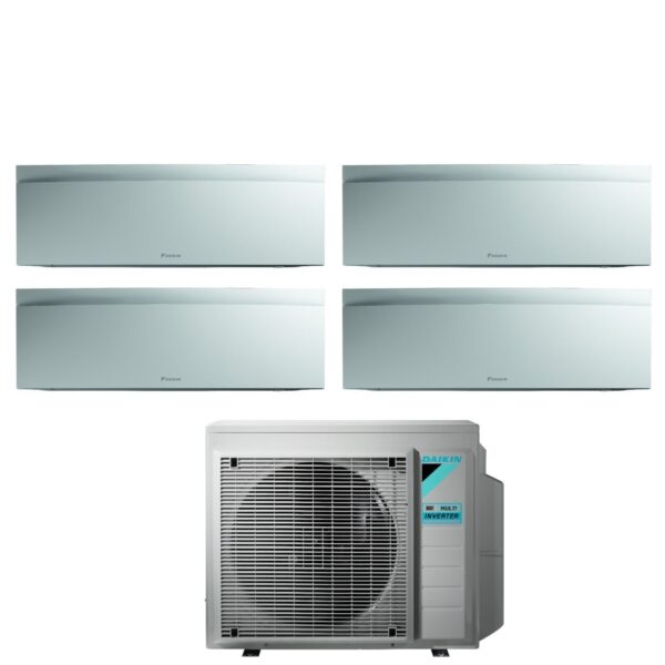 Daikin Emura Bluevolution quad-split airconditioner 9000+9000+9000+18000 (4MXM80N) wit