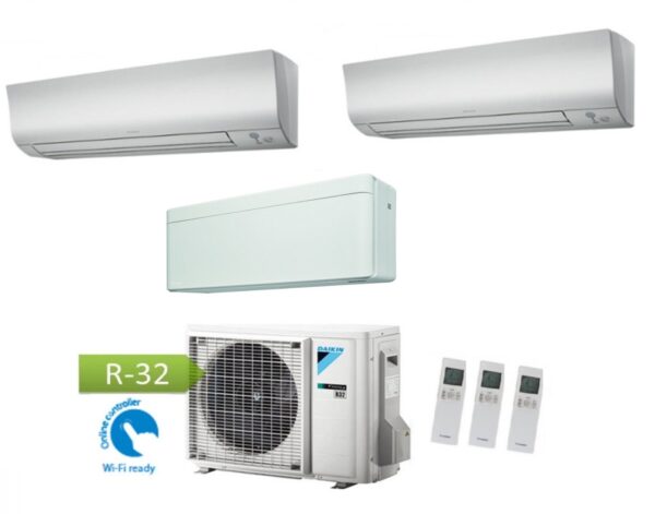 Daikin 3MXM52M tri-split airconditioner 9+9+12 (Perfera + Stylish)