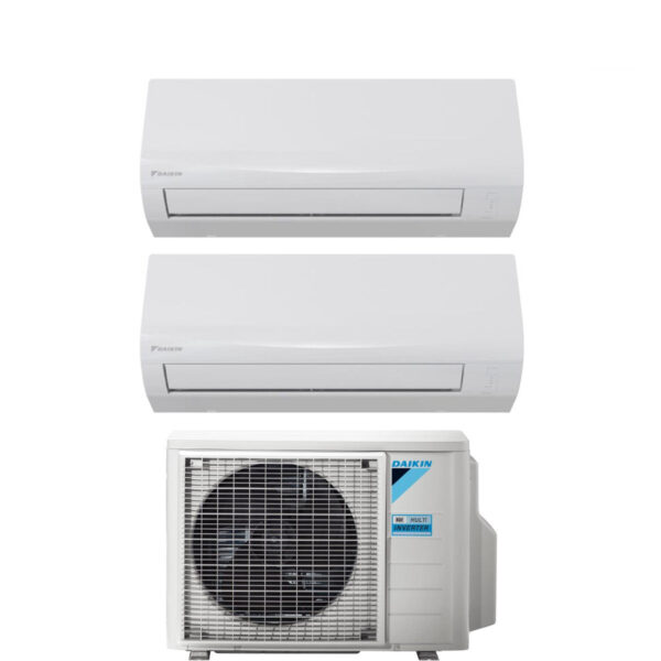 Daikin Sensira Dual-split airconditioner 9+12 (3MXF68A) R-32 Wi‑Fi