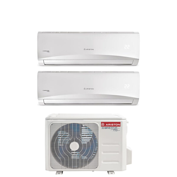 Ariston Prios 9+9 airconditioner dual-split 2,5+2,5 kW