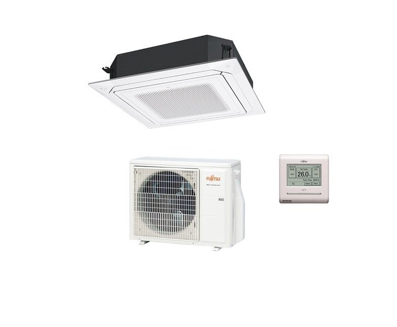 immagine-1-climatizzatore-condizionatore-fujitsu-cassetta-4-vie-serie-eco-kr-circular-flow-45000-btu-r-32-cod-3ngf88155-white-auxg45krlb-novita