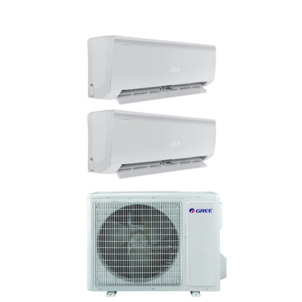 Gree Bora Plus dual-split airconditioner 2x 9000 BTU R32 GWHD(14)NK6OO