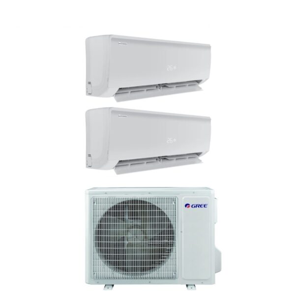 Gree Bora Plus dual-split airconditioner 2x 9.000 BTU R32