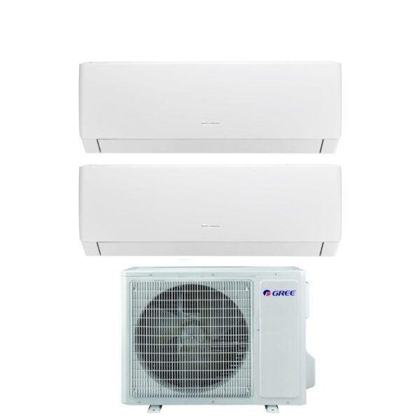 Gree Pular multisplit airconditioner 2-weg 12+12 R32 Wi‑Fi