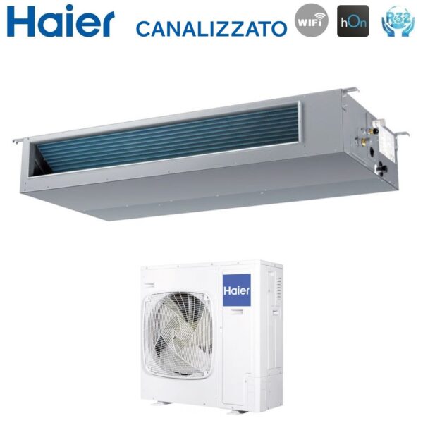 Haier AD140S2SM3FA kanaalairconditioner 48000 BTU R32 1-fase