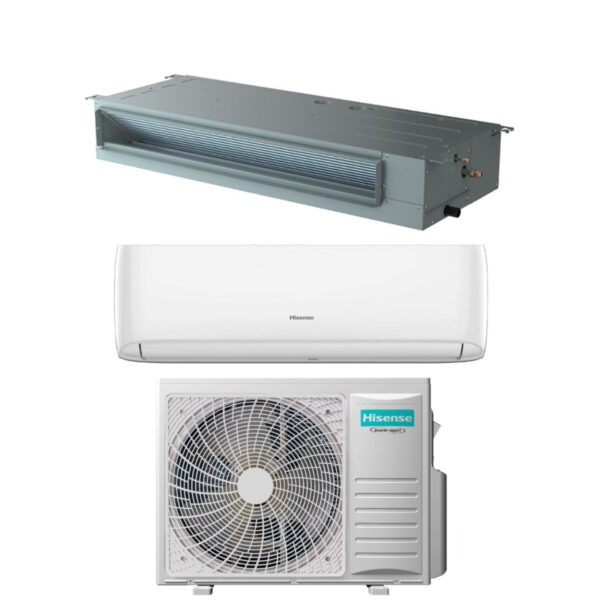 Airconditioner dual-split Hisense Hi-Comfort 12000 Btu + 18000 Btu met 3AMW72U4RJC R-32