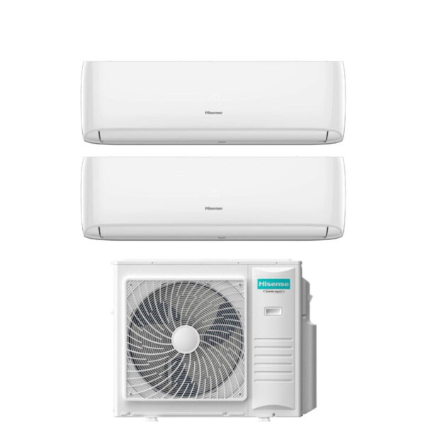 Hisense 4AMW105U4RAA Dual-split airconditioner 18+18 (R-32) met Wi‑Fi