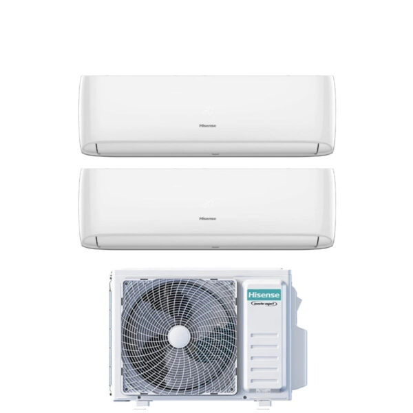 Hisense Hi-Comfort 7+7 airconditioner met 2AMW42U4RGC R-32 en ingebouwde Wi‑Fi