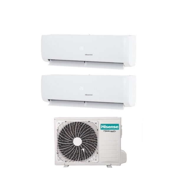 Hisense IQ Plus dual-split airconditioner 9000+9000 BTU (2AMW42U4RGC)