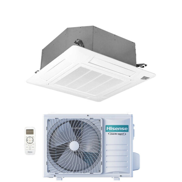 Hisense ACT35UR4RCC8 + AUW35U4RS8 cassette airconditioner 12000 BTU