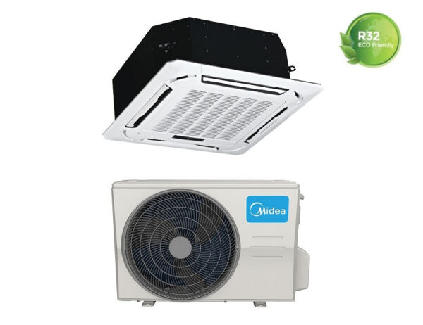 Midea MCD1-36HRFN8 4-weg cassette airconditioner 90x90 36000 BTU driefase