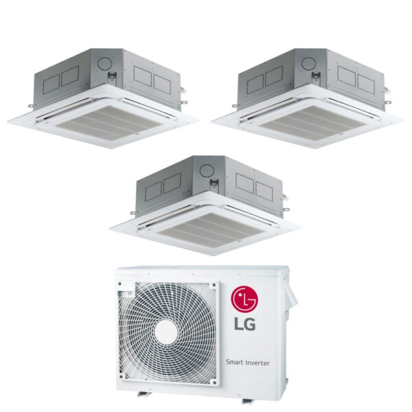 LG MU3R21 tri-split cassette airconditioner 12+12+12