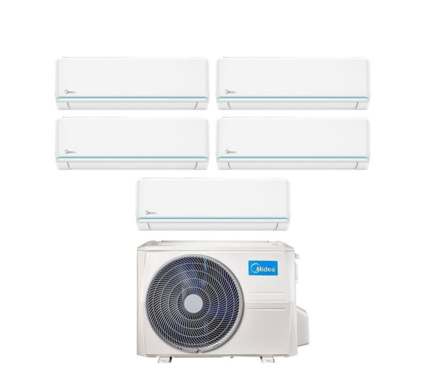 Midea Penta Split Inverter Airconditioner EVOLUTION 5x 9000 BTU (M5O-42FN8-Q)
