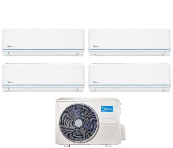 Midea Evolution quad-split airconditioner 12+12+12+12 R-32