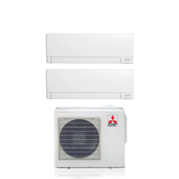Mitsubishi Electric MSZ-AY50VGKP 18000+18000 BTU dual-split airconditioner MXZ-3F54VF