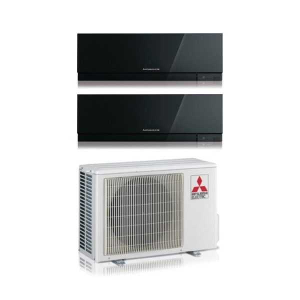 Mitsubishi Electric Kirigamine Zen Dual-split airconditioner 7+18 (MSZ-EF22VGKB+MSZ-EF50VGKB, MXZ-2F53VF)